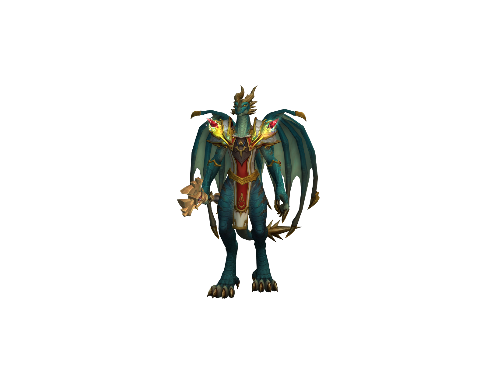 juuryu 3D character render