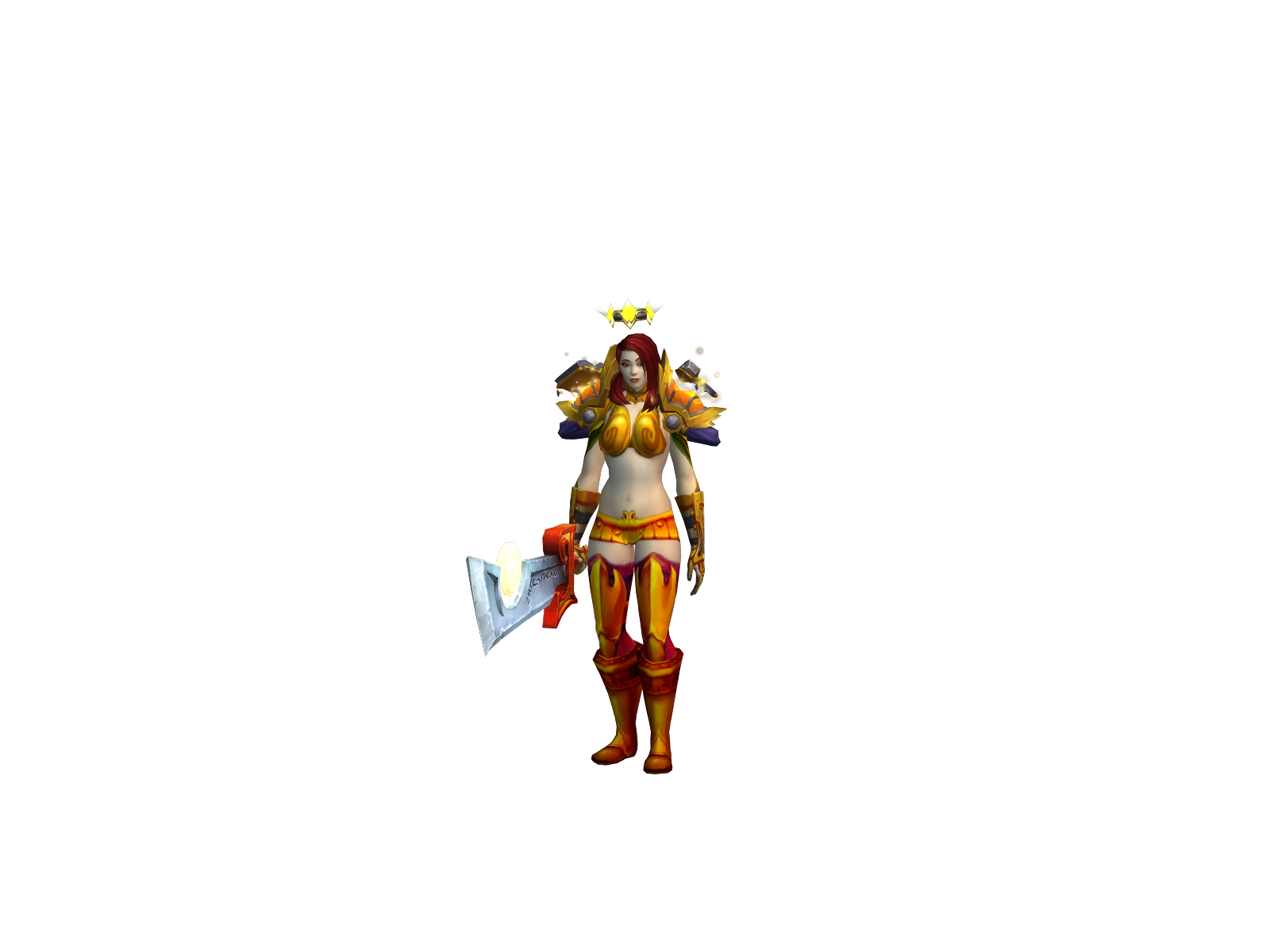 Parodya 3D character render