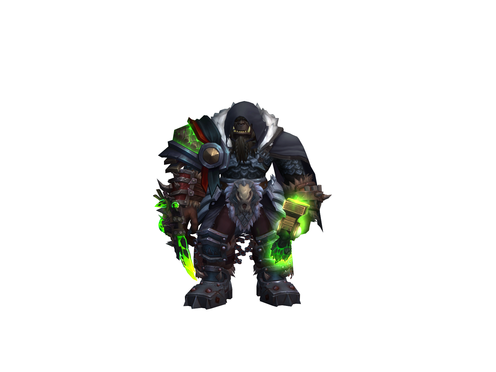 Crowen 3D character render