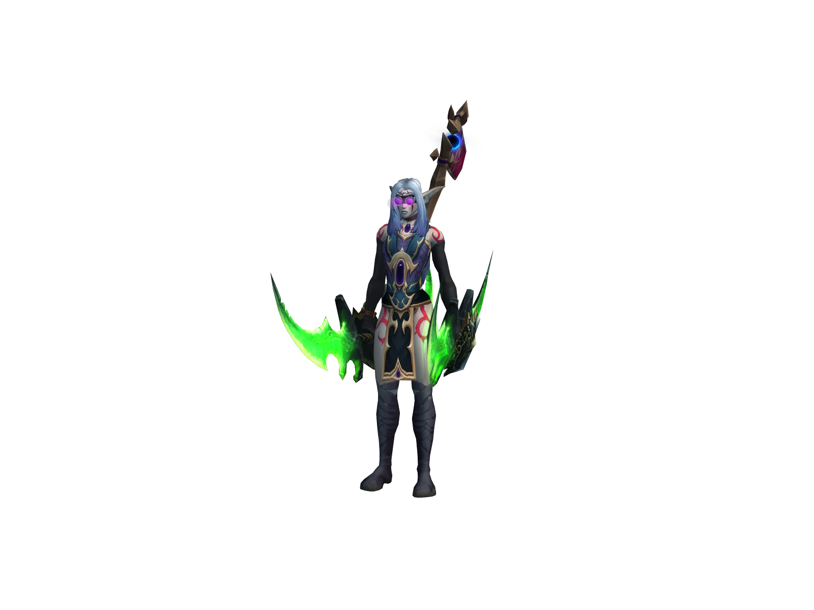 Nanâmi 3D character render