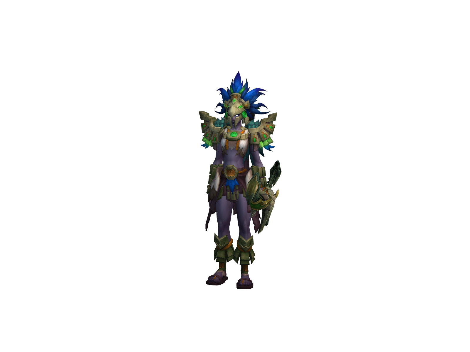 Advantages 3D character render