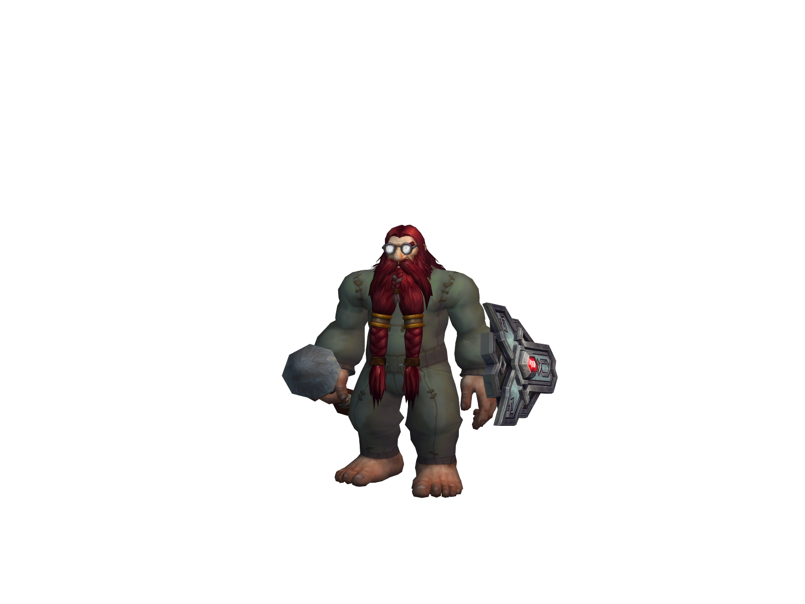 Schimmelpala 3D character render