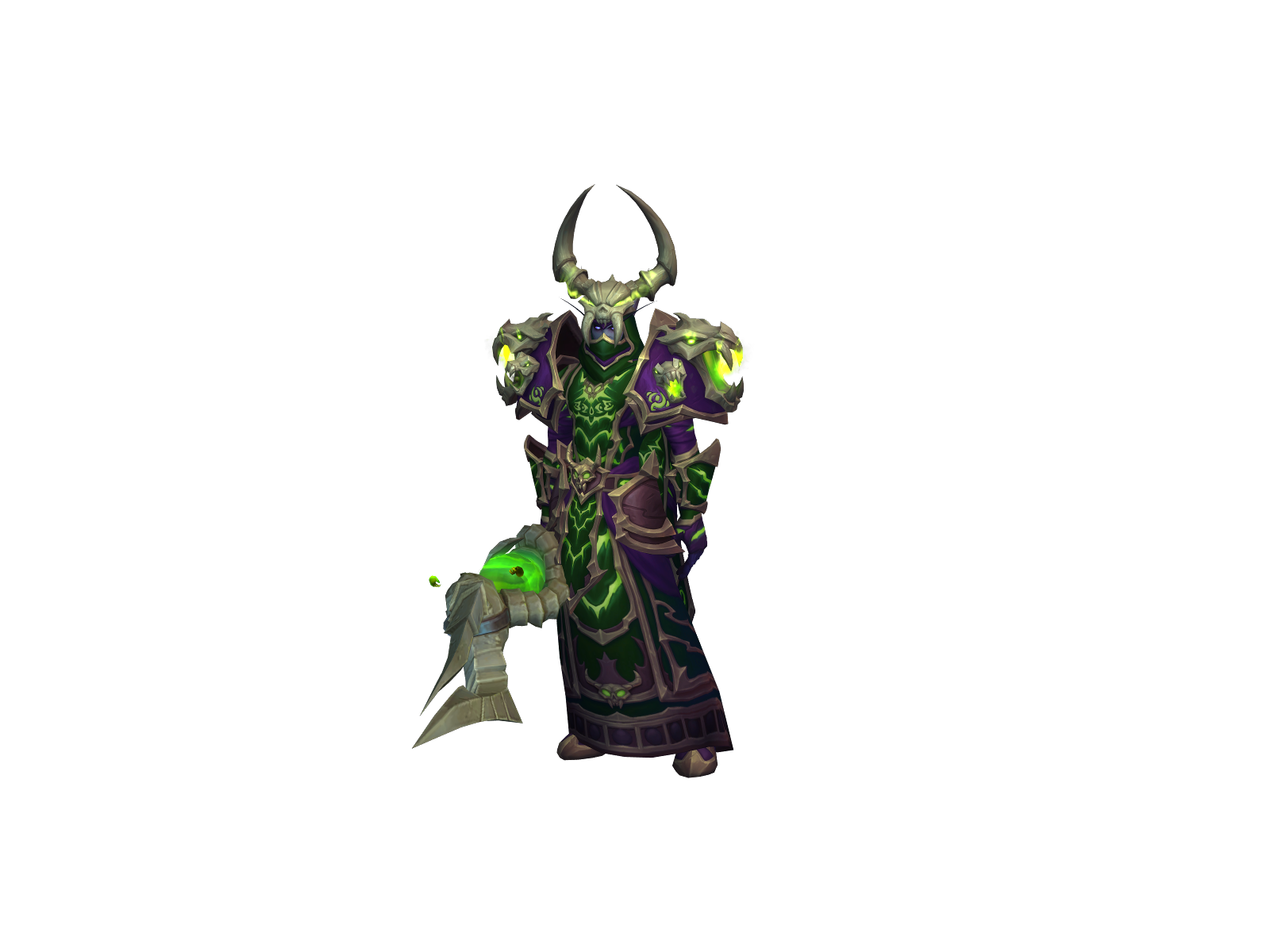 Curator 3D character render
