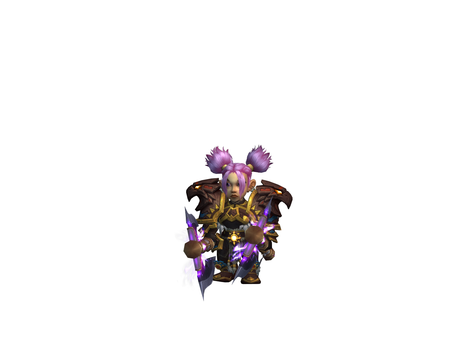 Chrõmie 3D character render