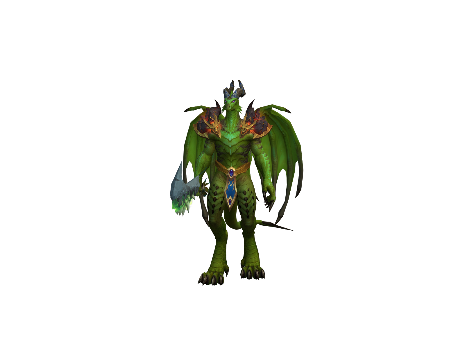 Paparøns 3D character render
