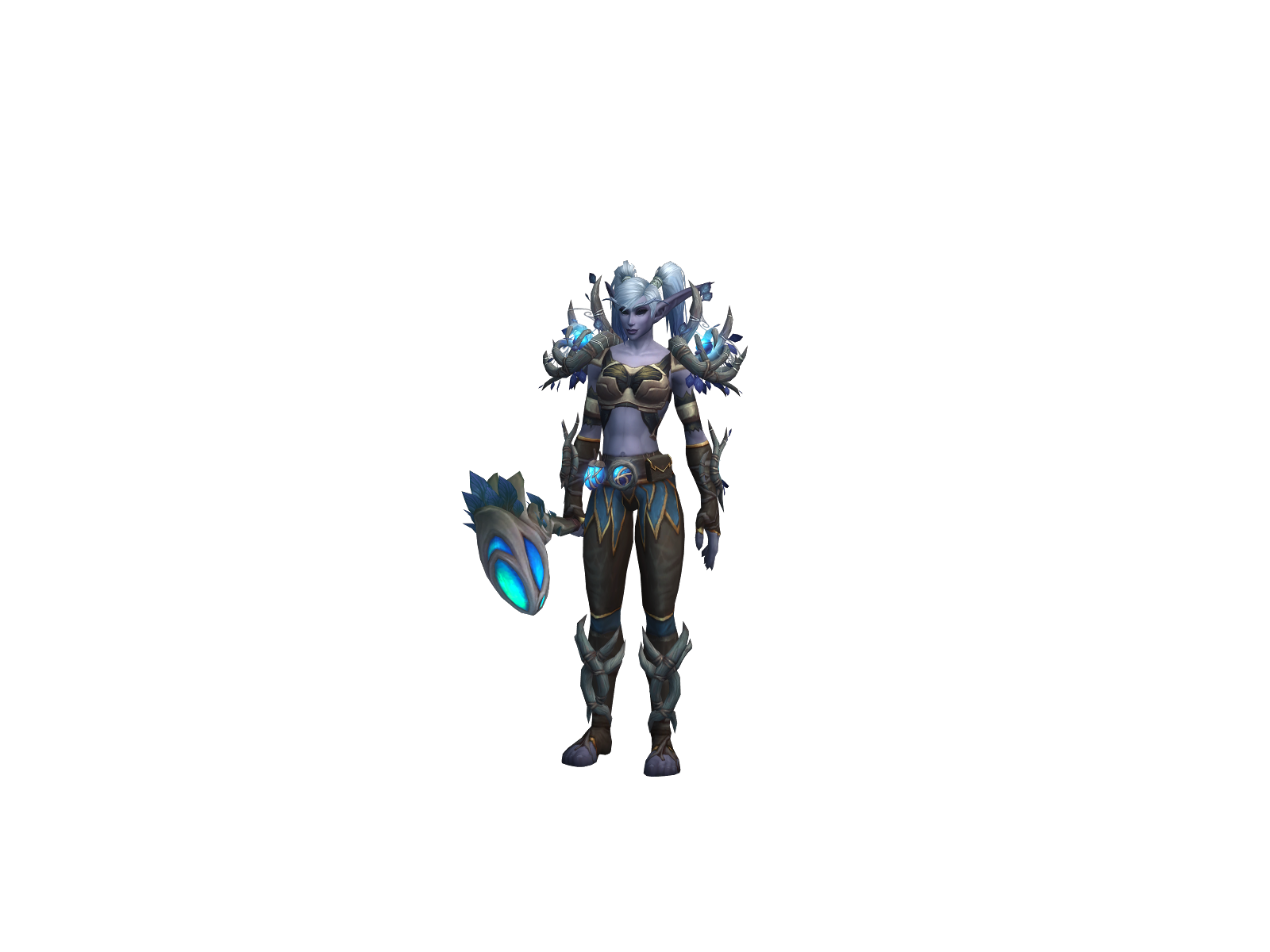 Treacey 3D character render