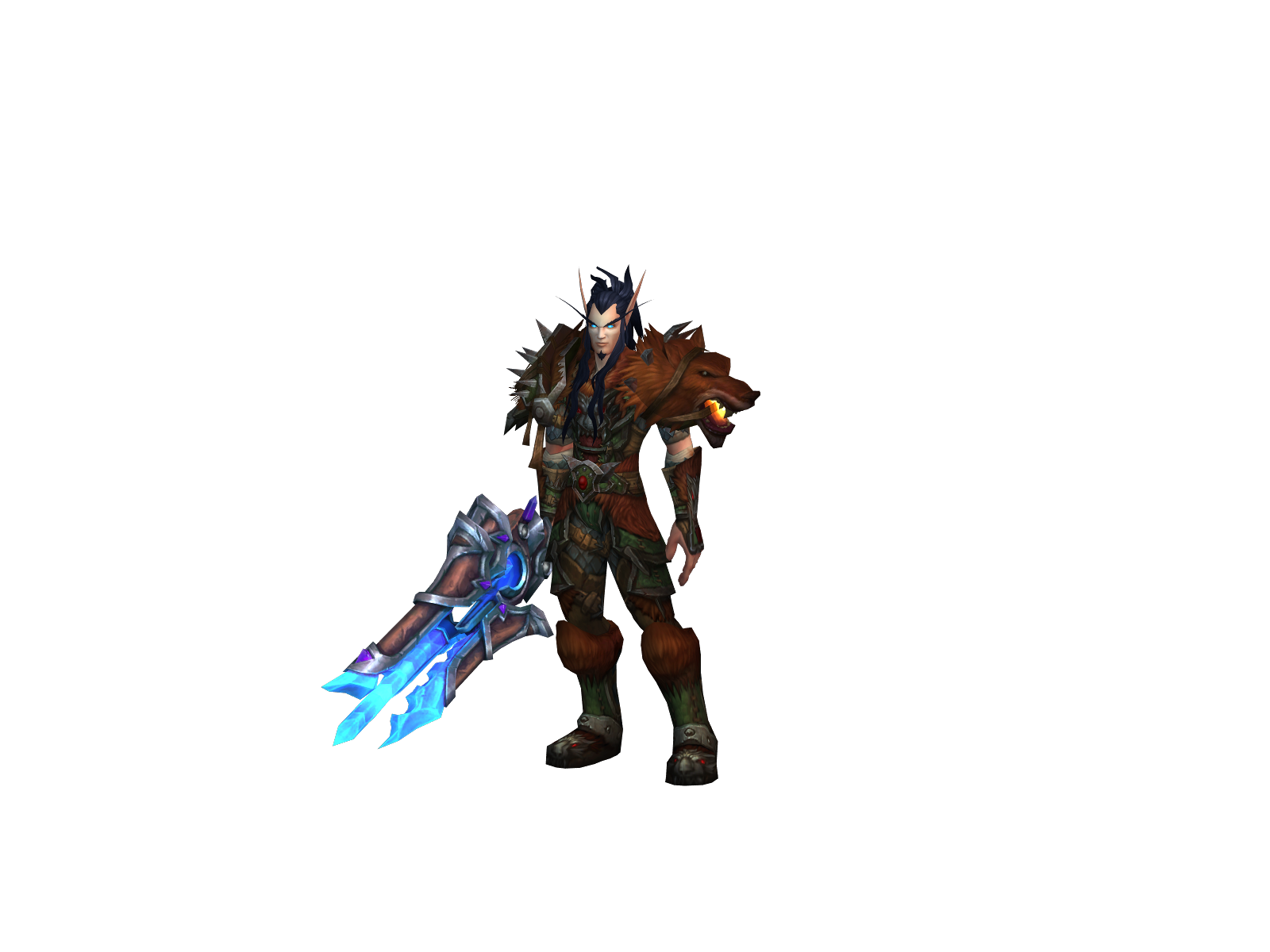 Juzi 3D character render