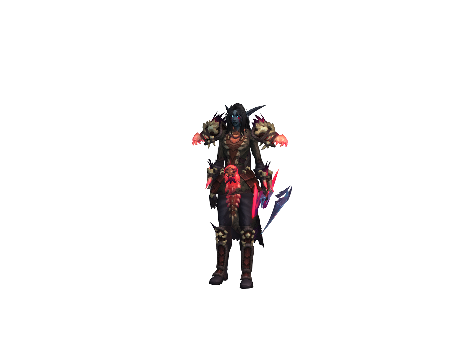 Batareya 3D character render