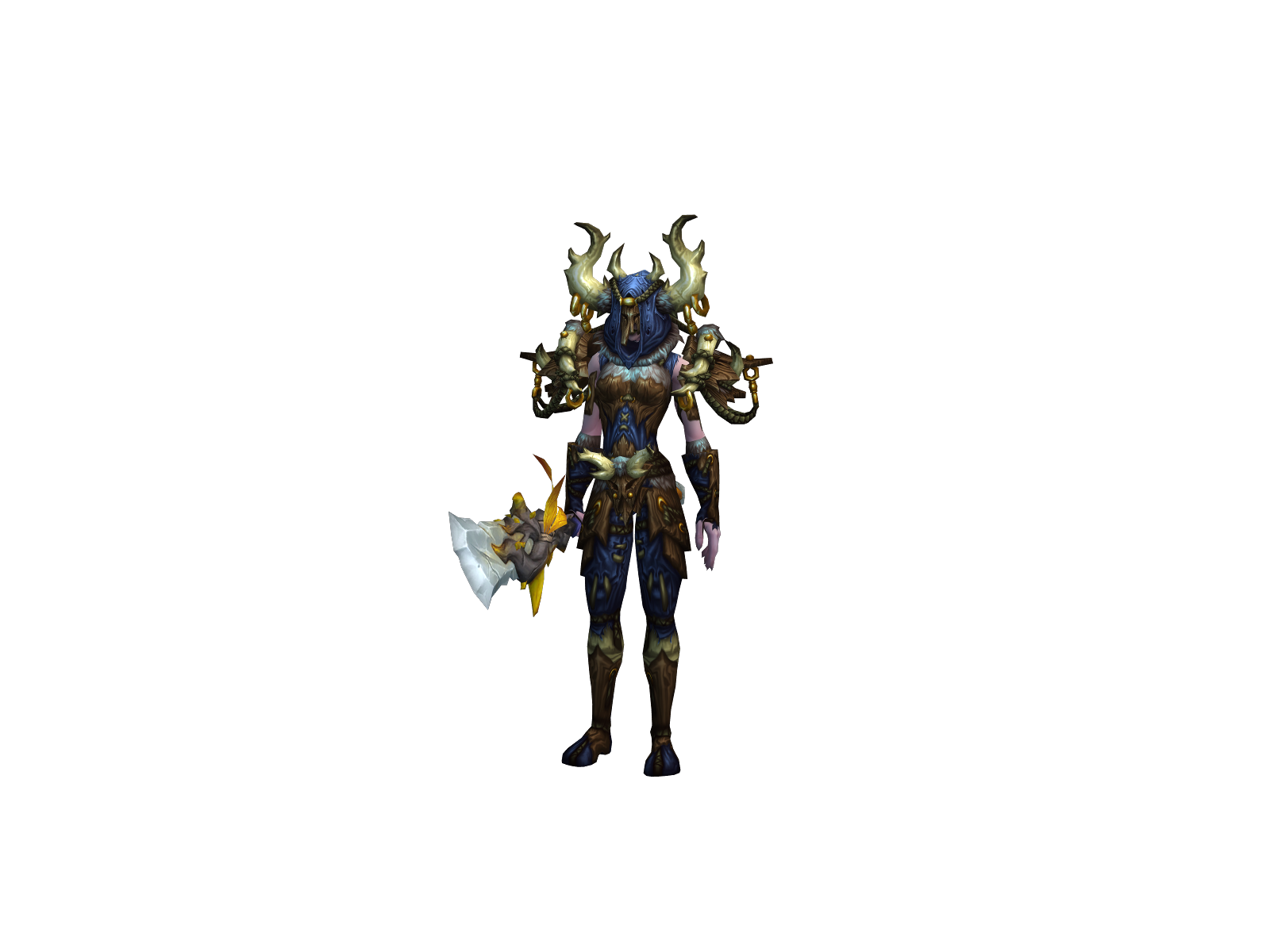 Anahots 3D character render