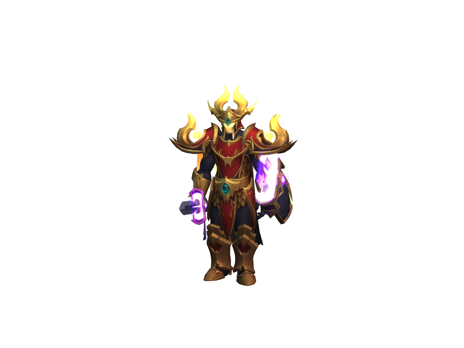 Escañor 3D character render