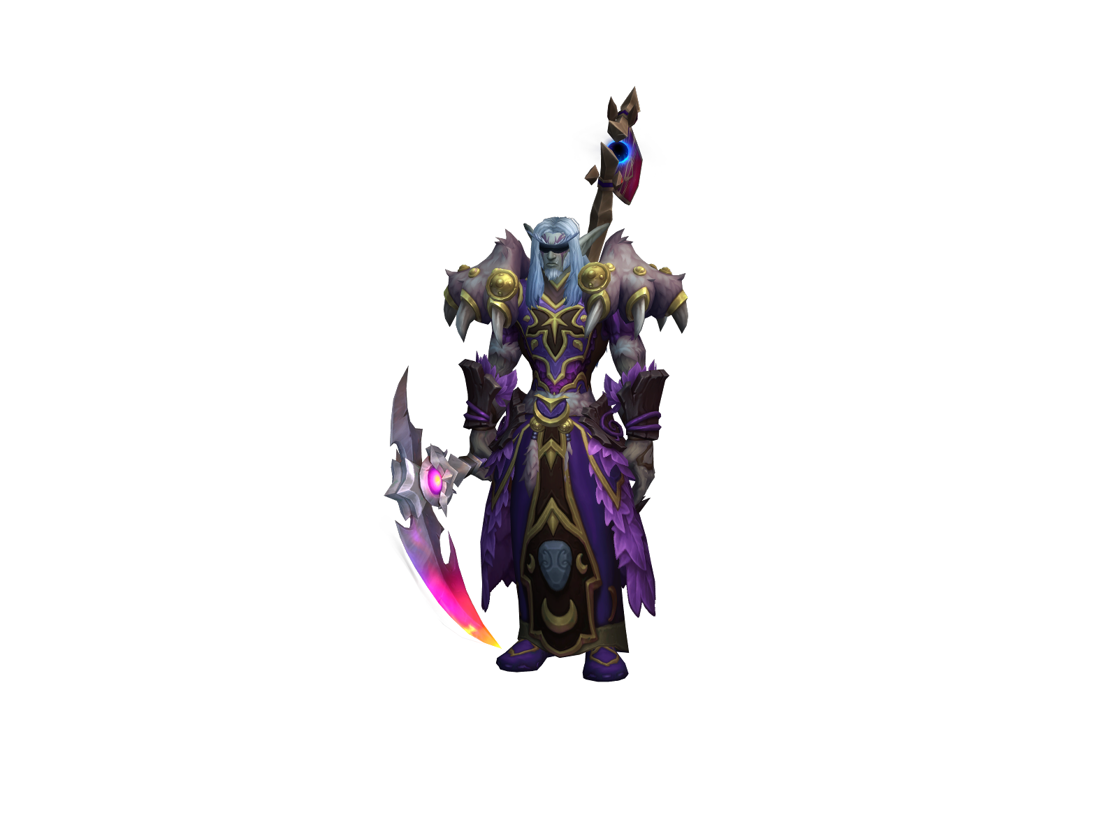 Qbsferal 3D character render