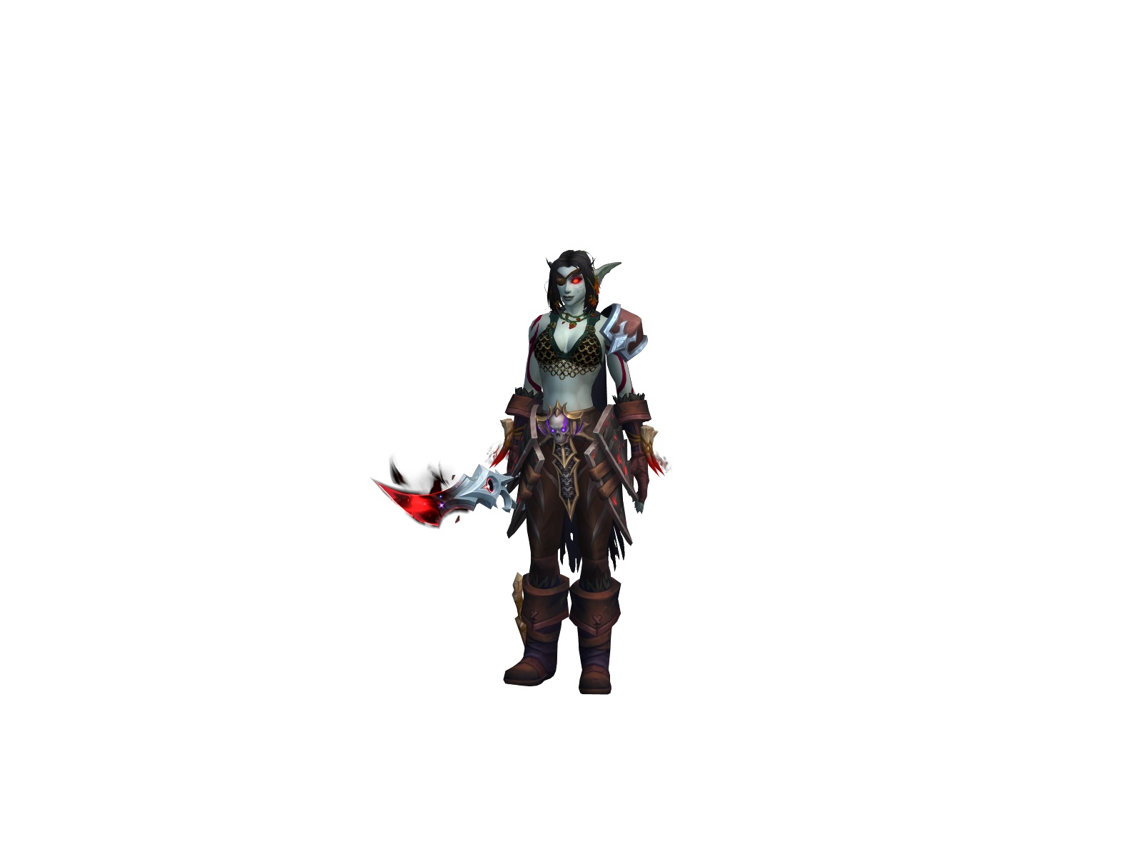 Darksotot 3D character render