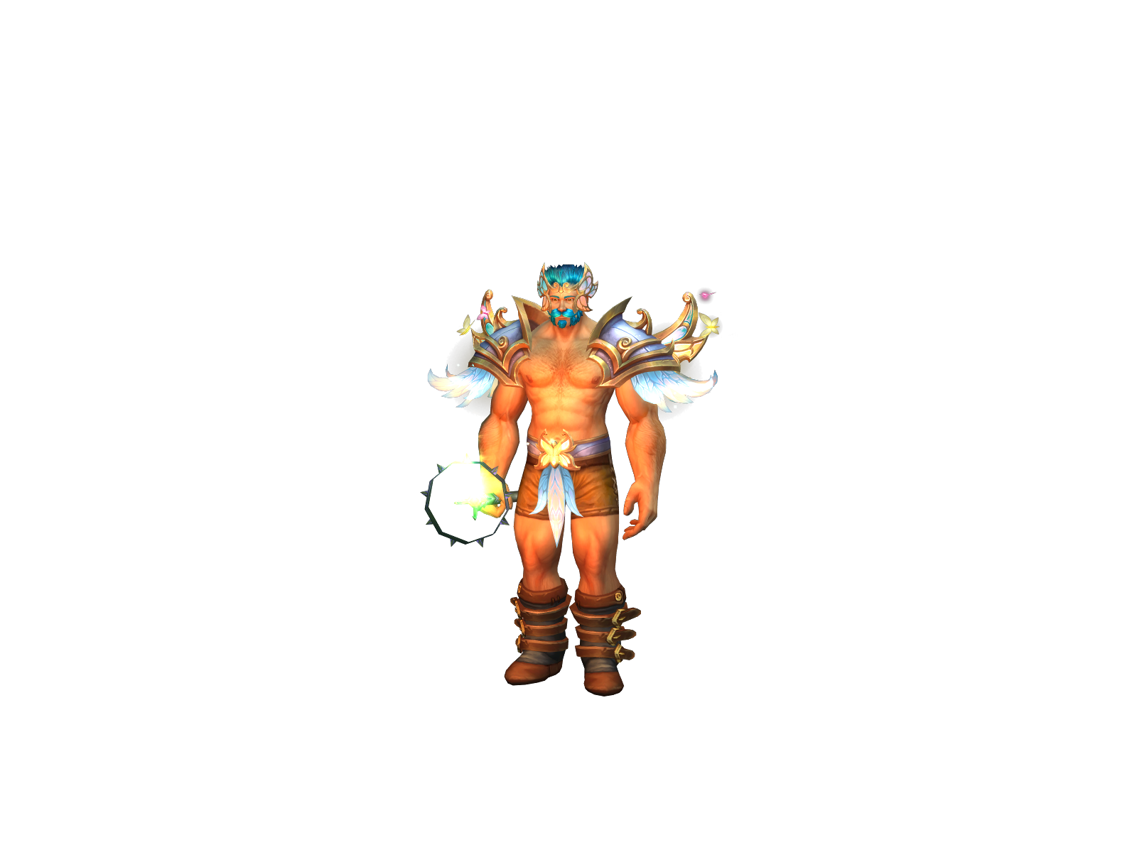Leonmage 3D character render