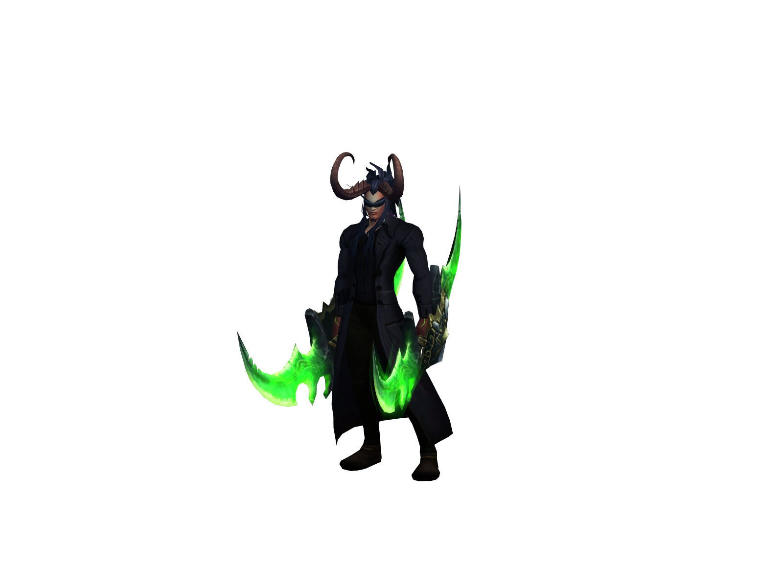 Aizenbankai 3D character render