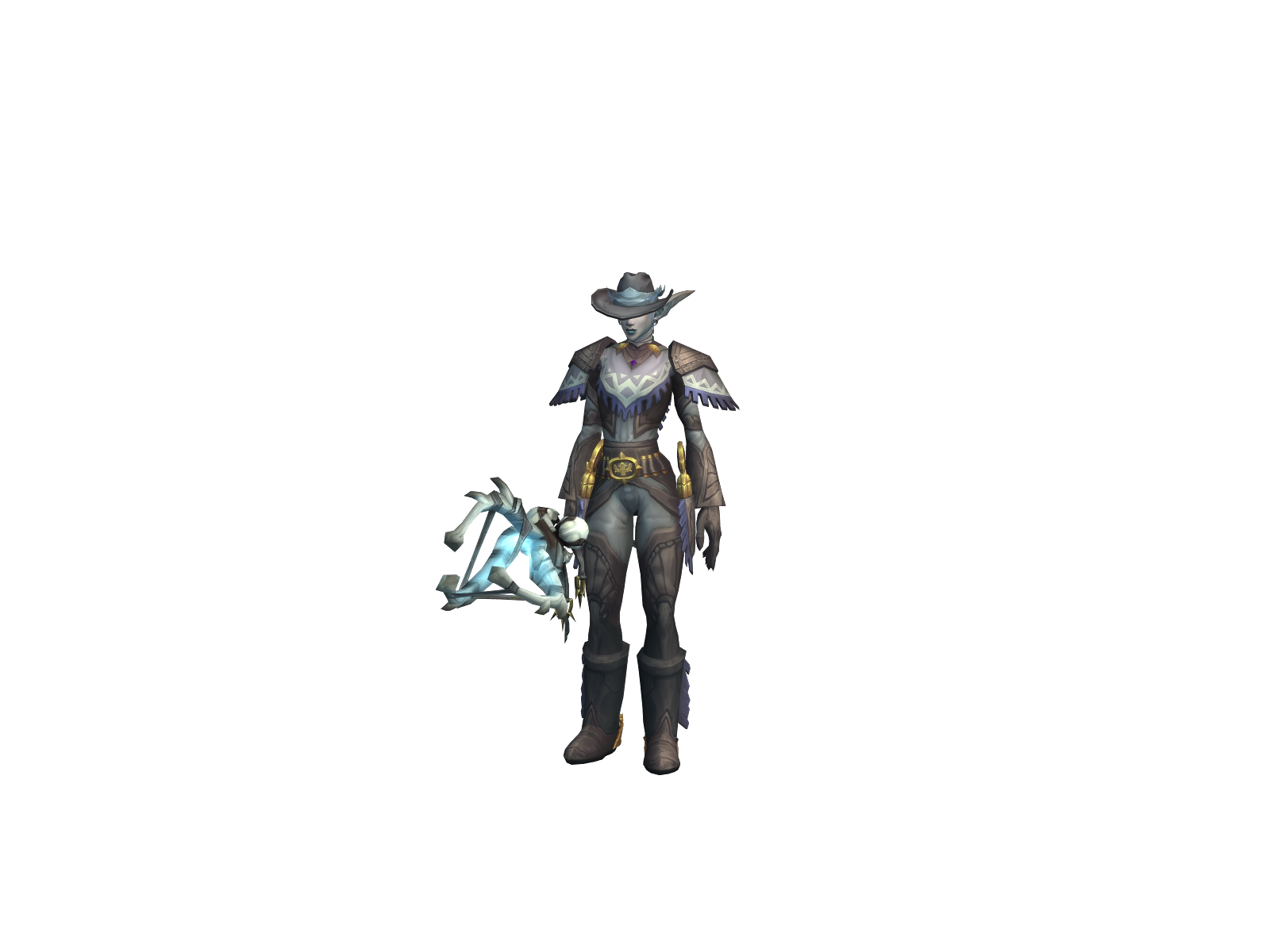 Affeliya 3D character render