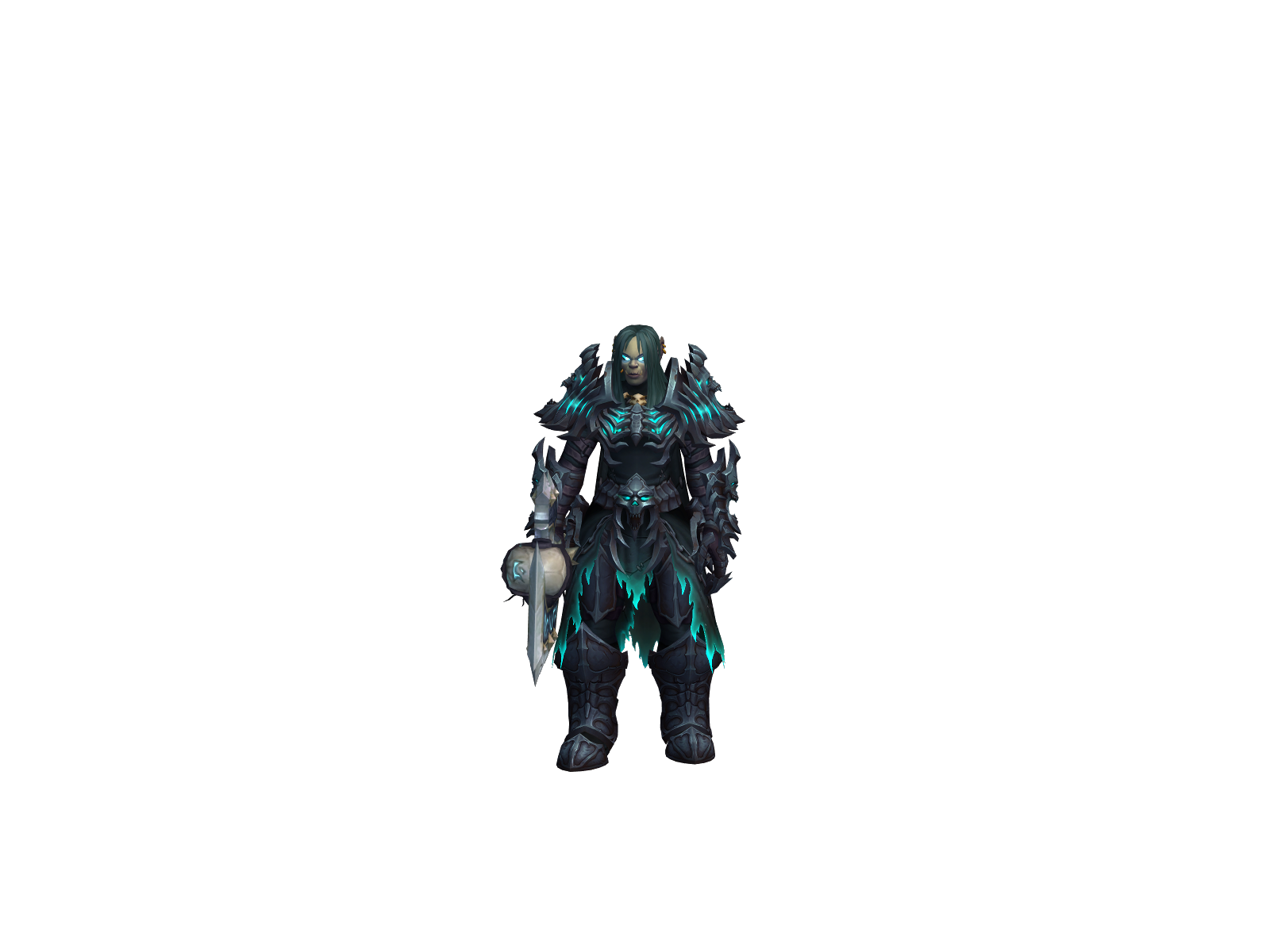 Brownknee 3D character render