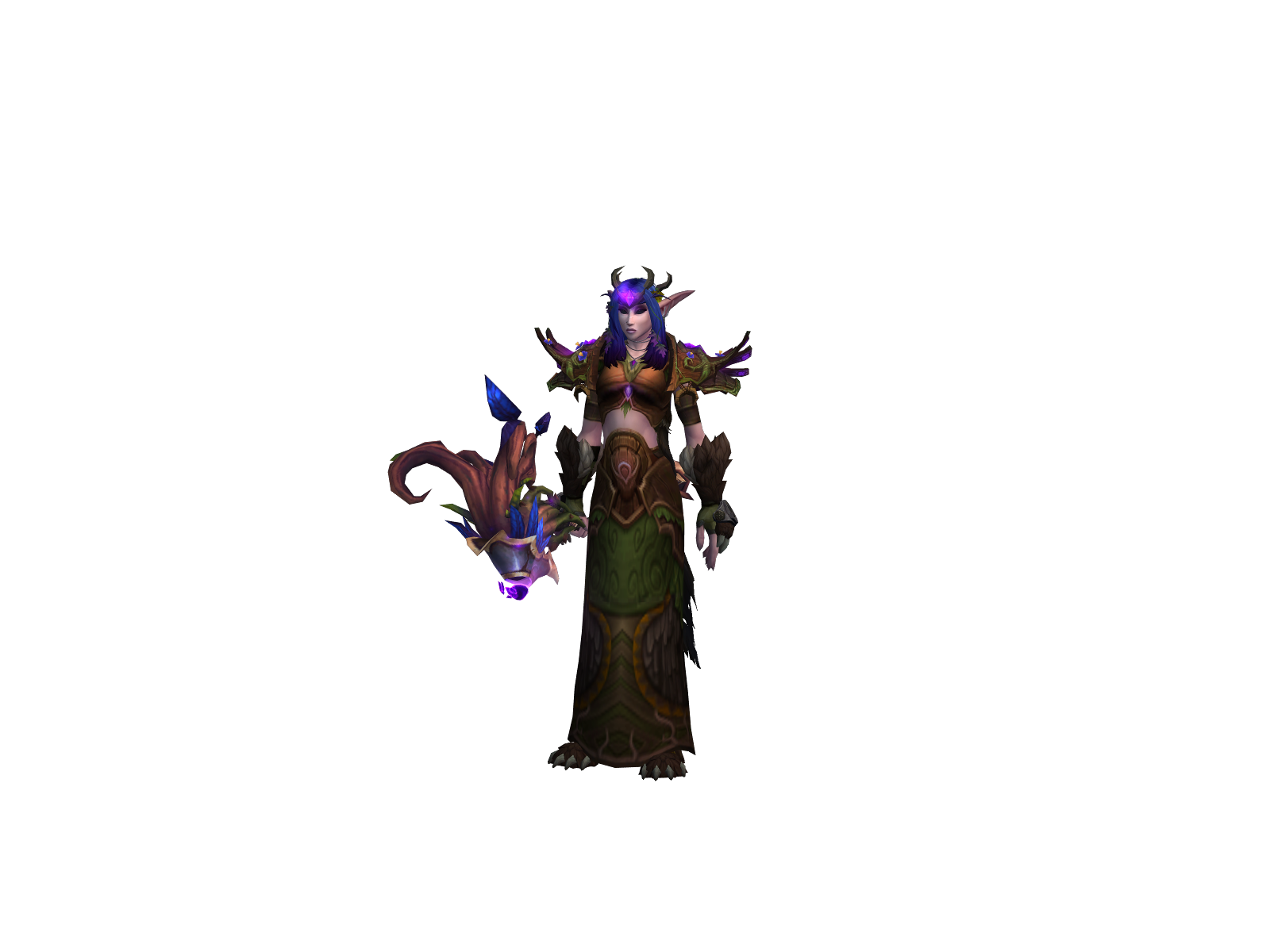 Lîlya 3D character render