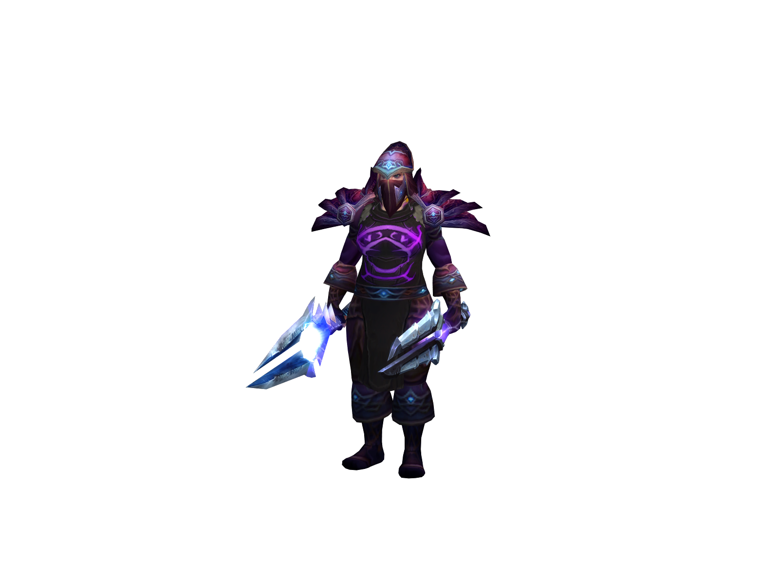 Fatblind 3D character render