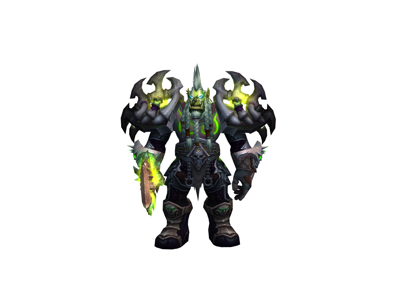 Skrollk 3D character render