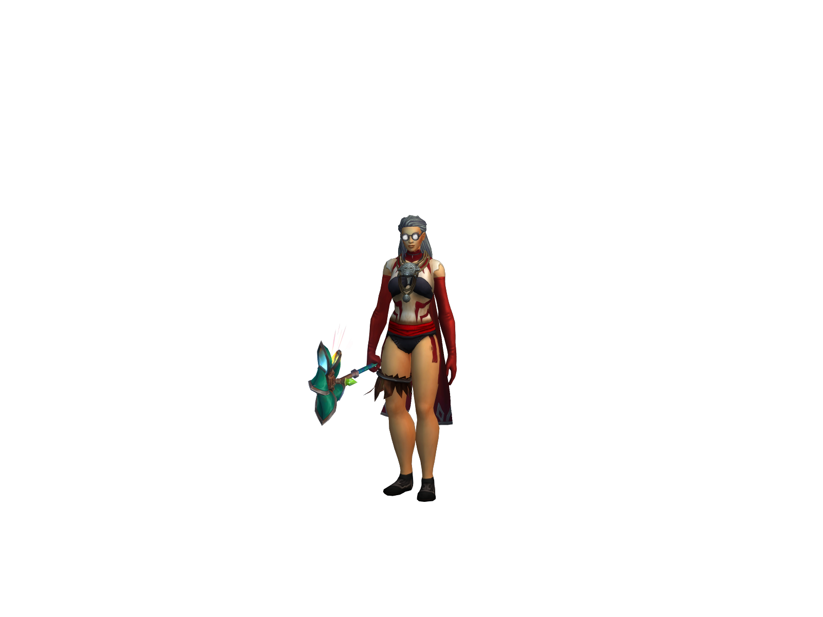 Dallam 3D character render