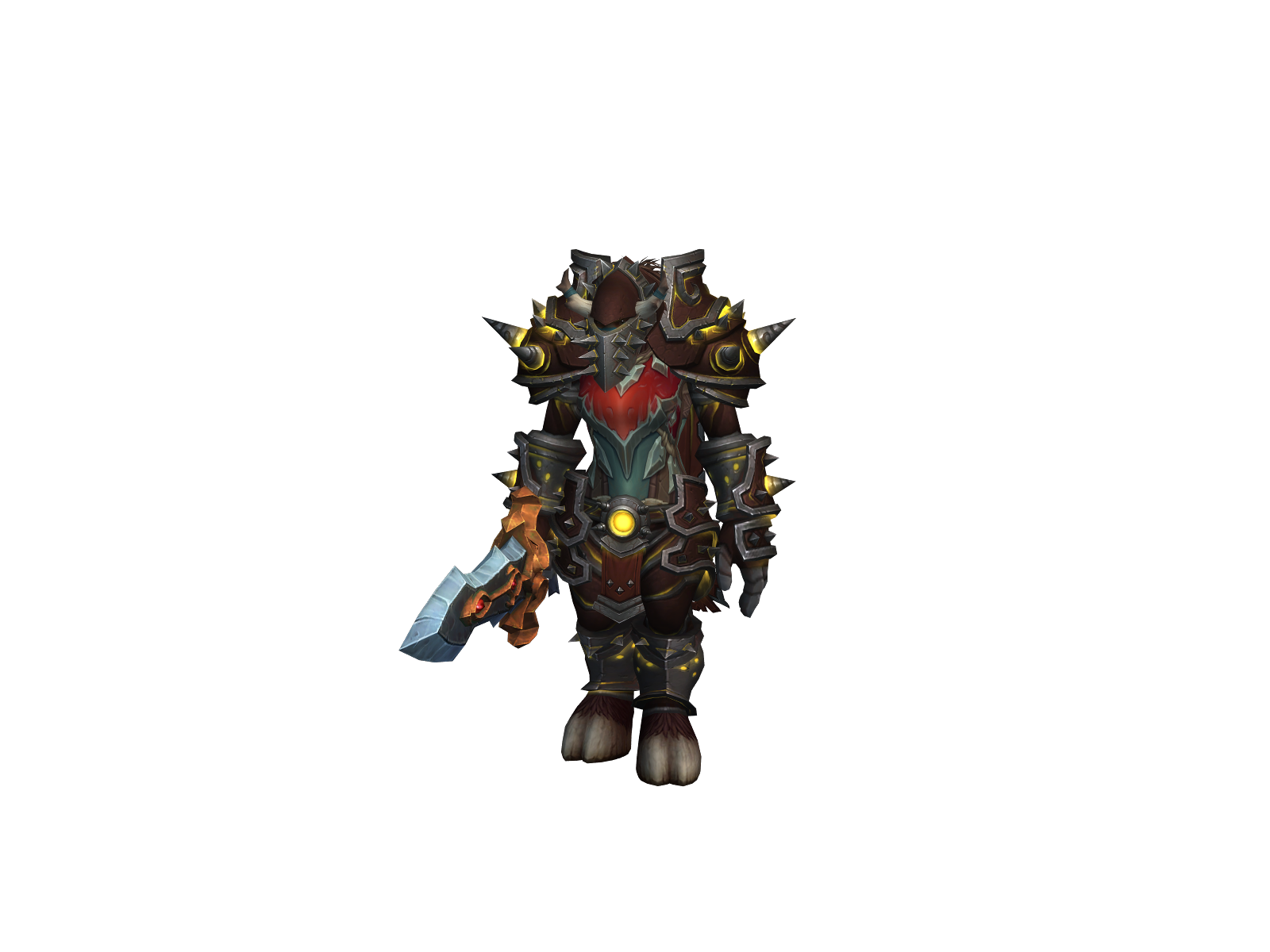 Tauran 3D character render