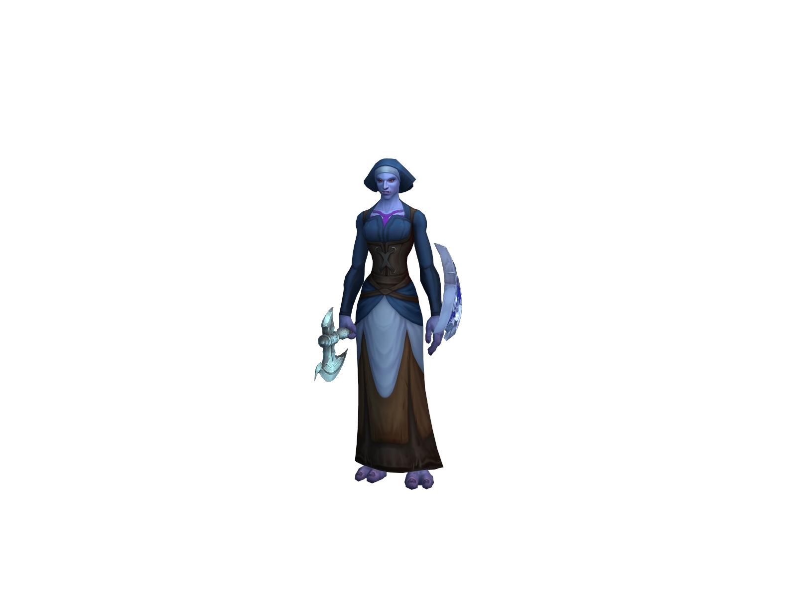 Neresa 3D character render