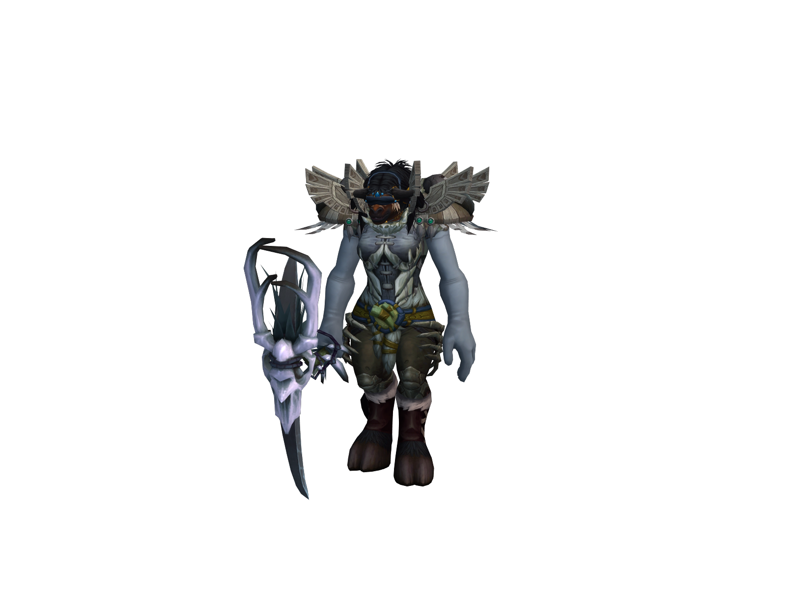 Saldér 3D character render