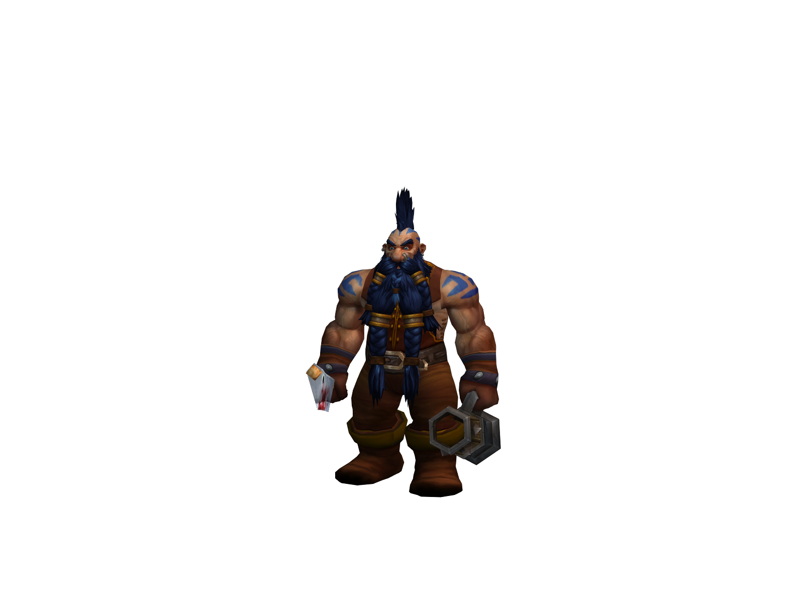 Zarcane 3D character render