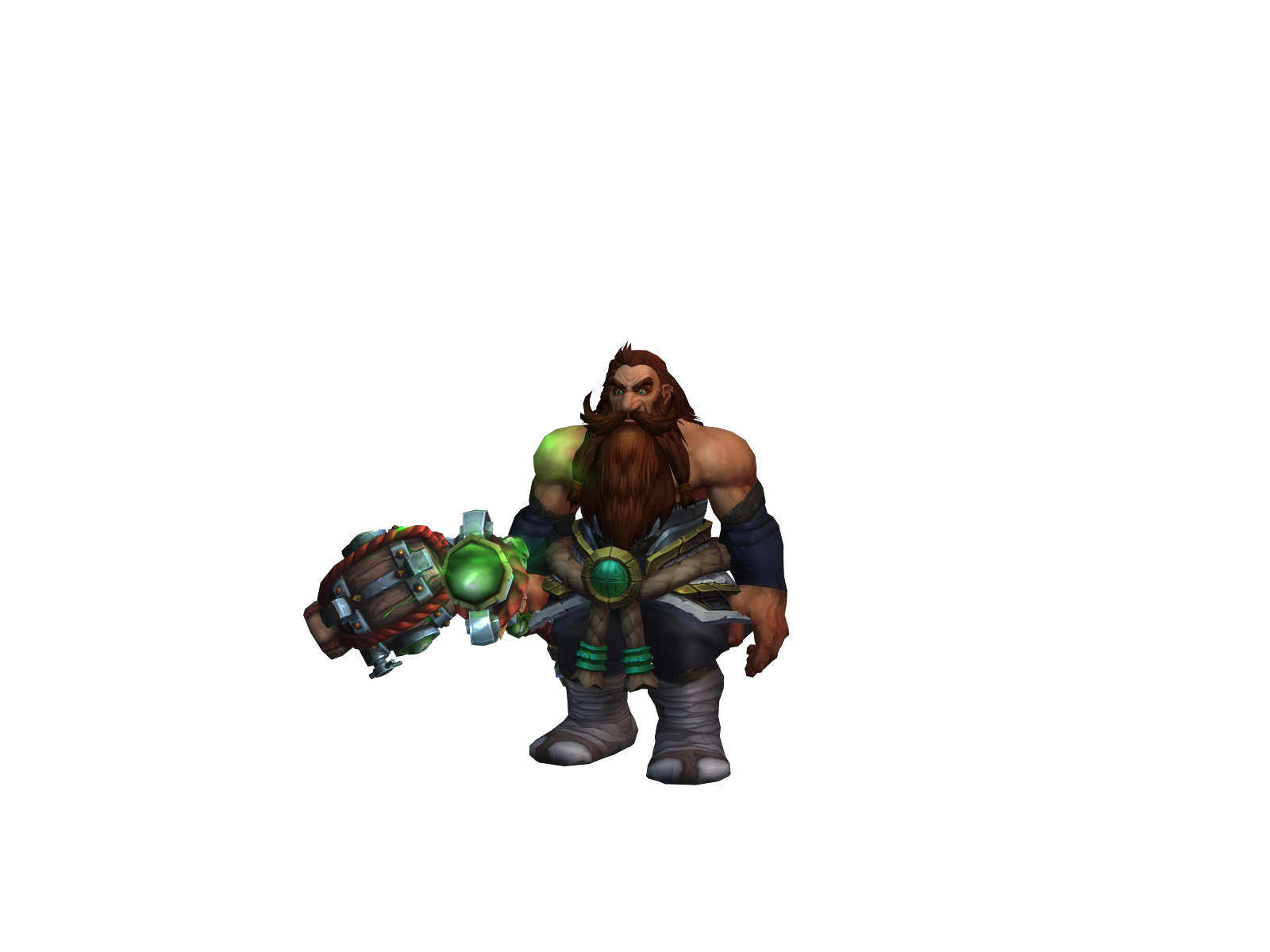 Brewzao 3D character render