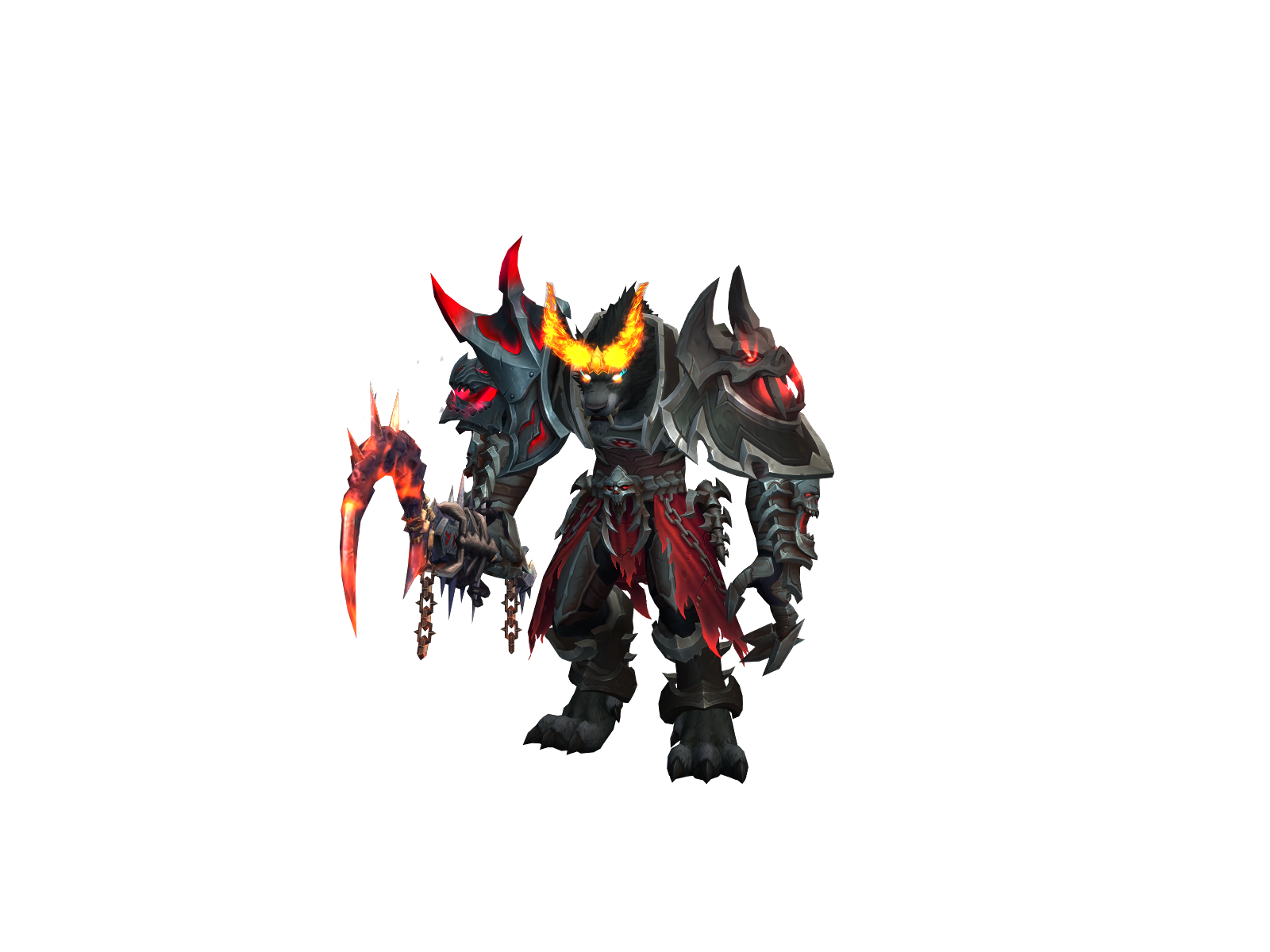 Bandogpowa 3D character render