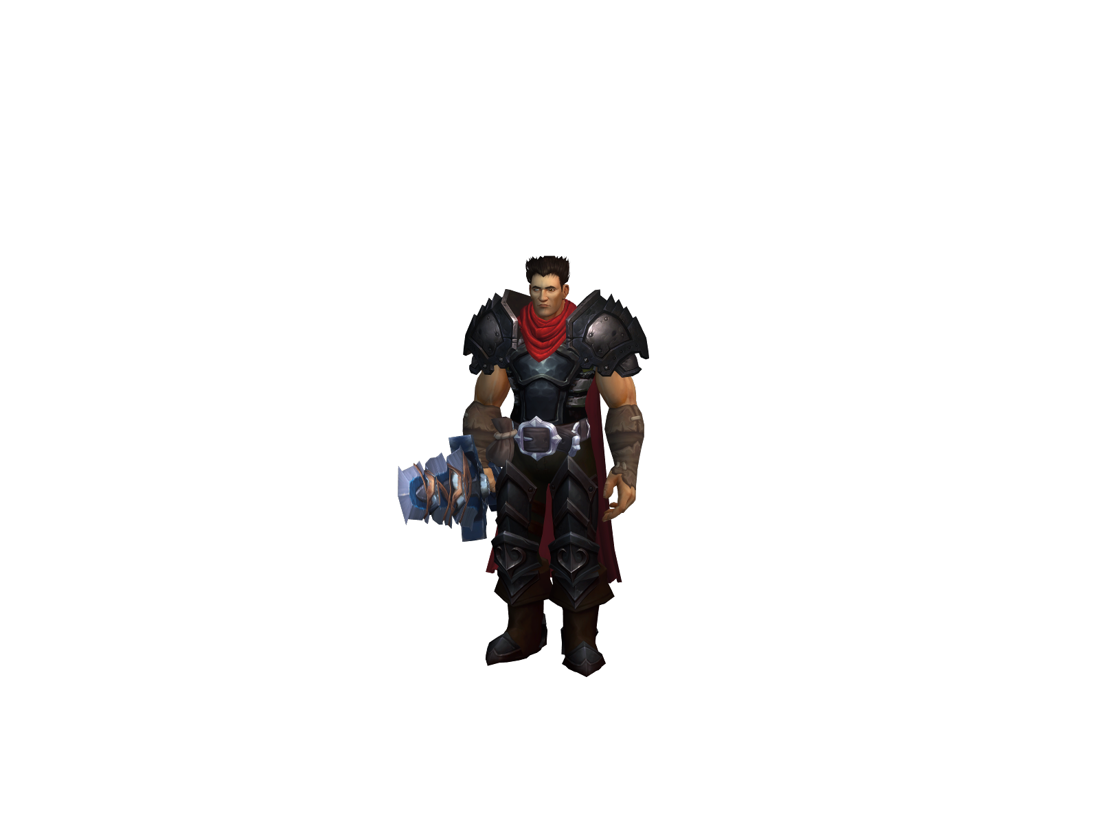 Khub 3D character render