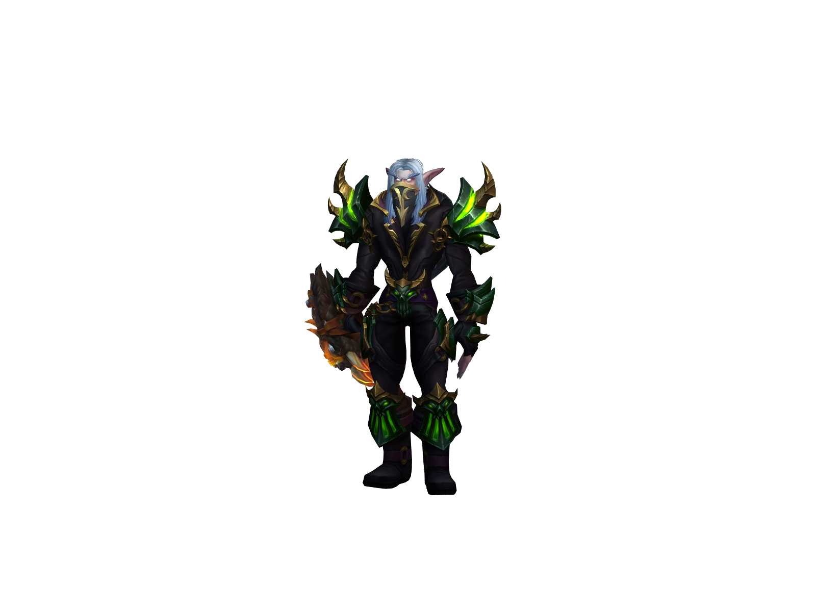 Elensár 3D character render