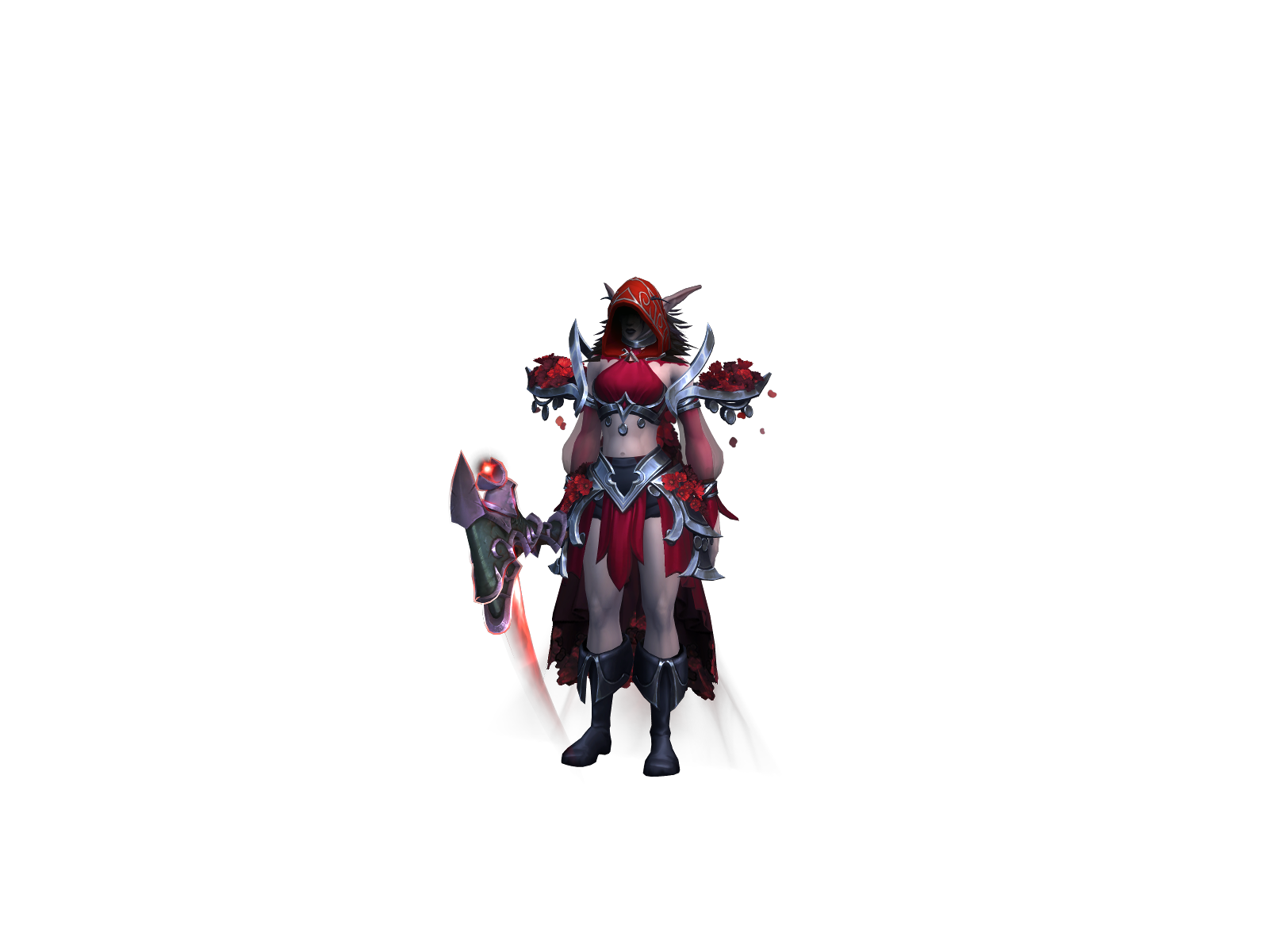 Aivena 3D character render