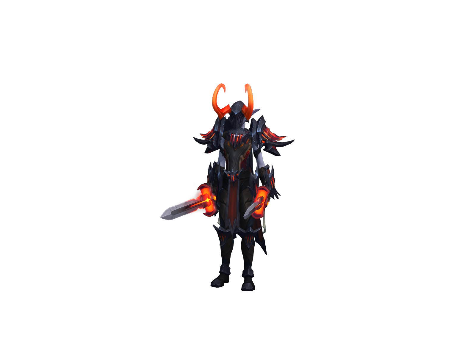 Fákedh 3D character render