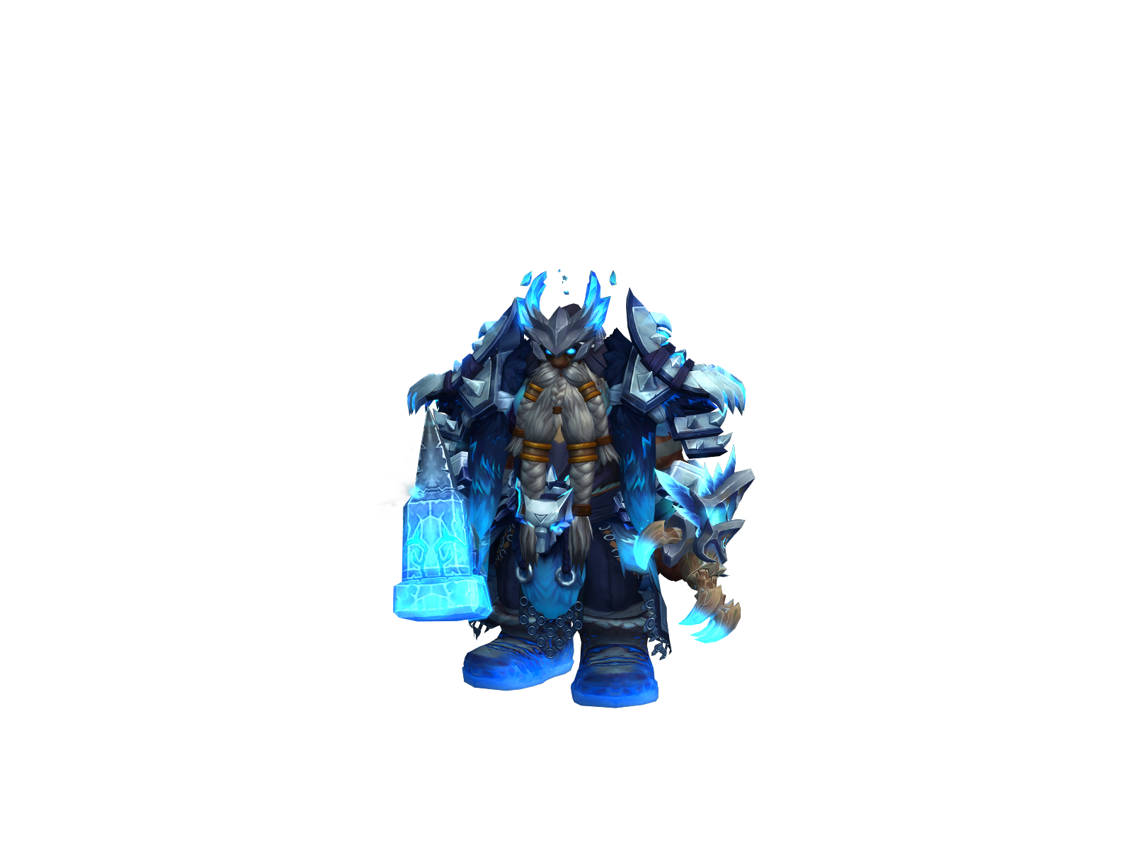 Rovhalet 3D character render