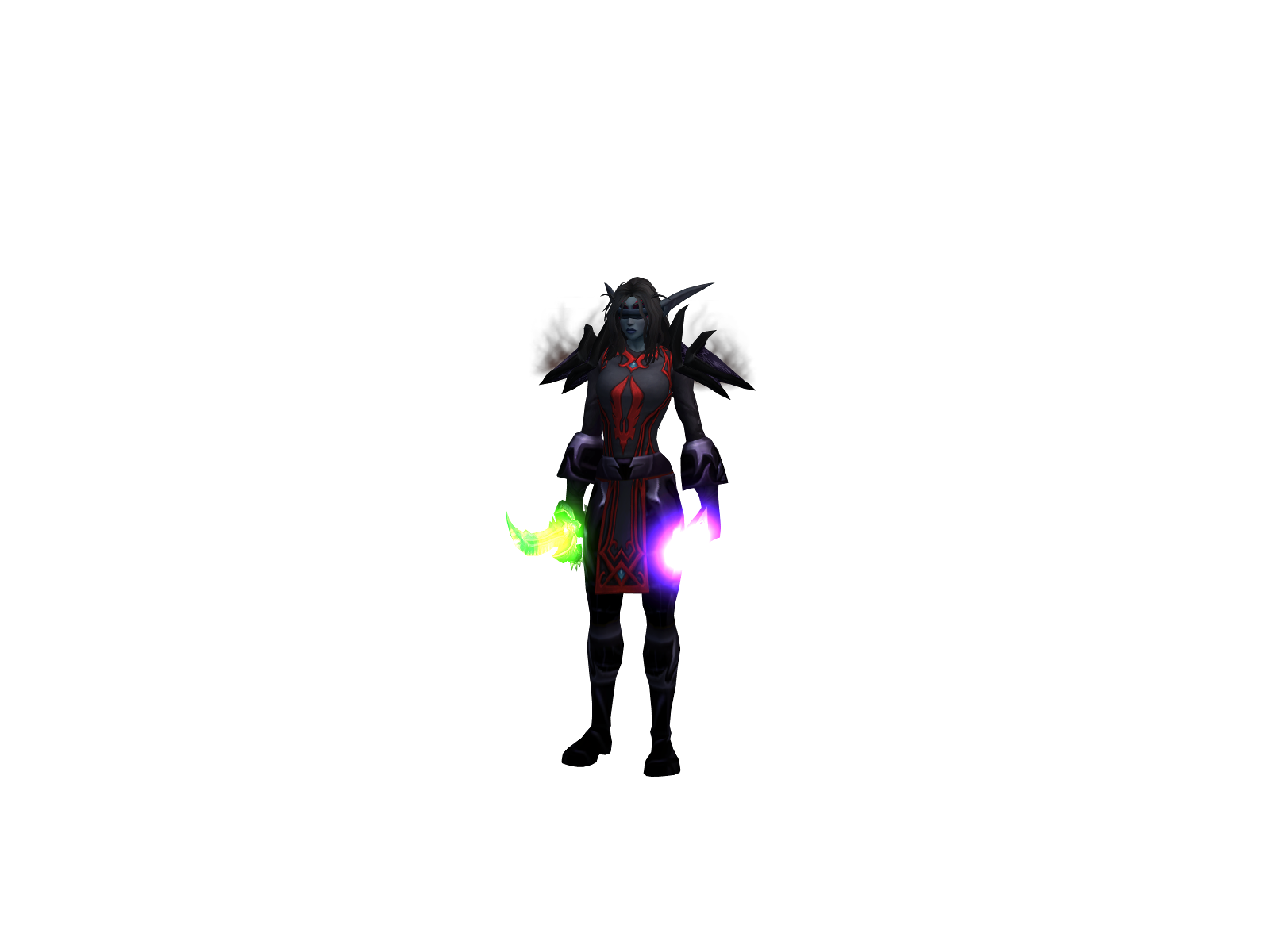 Poofstep 3D character render