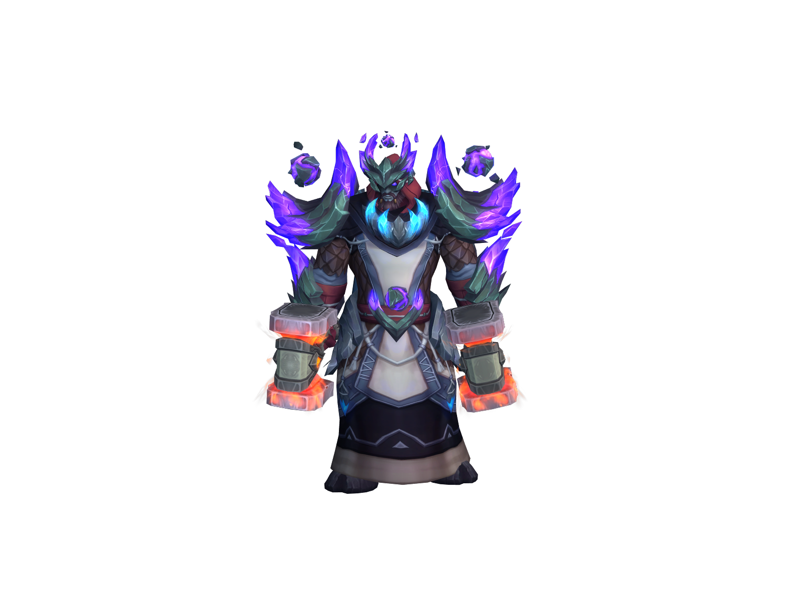 Shamanki 3D character render