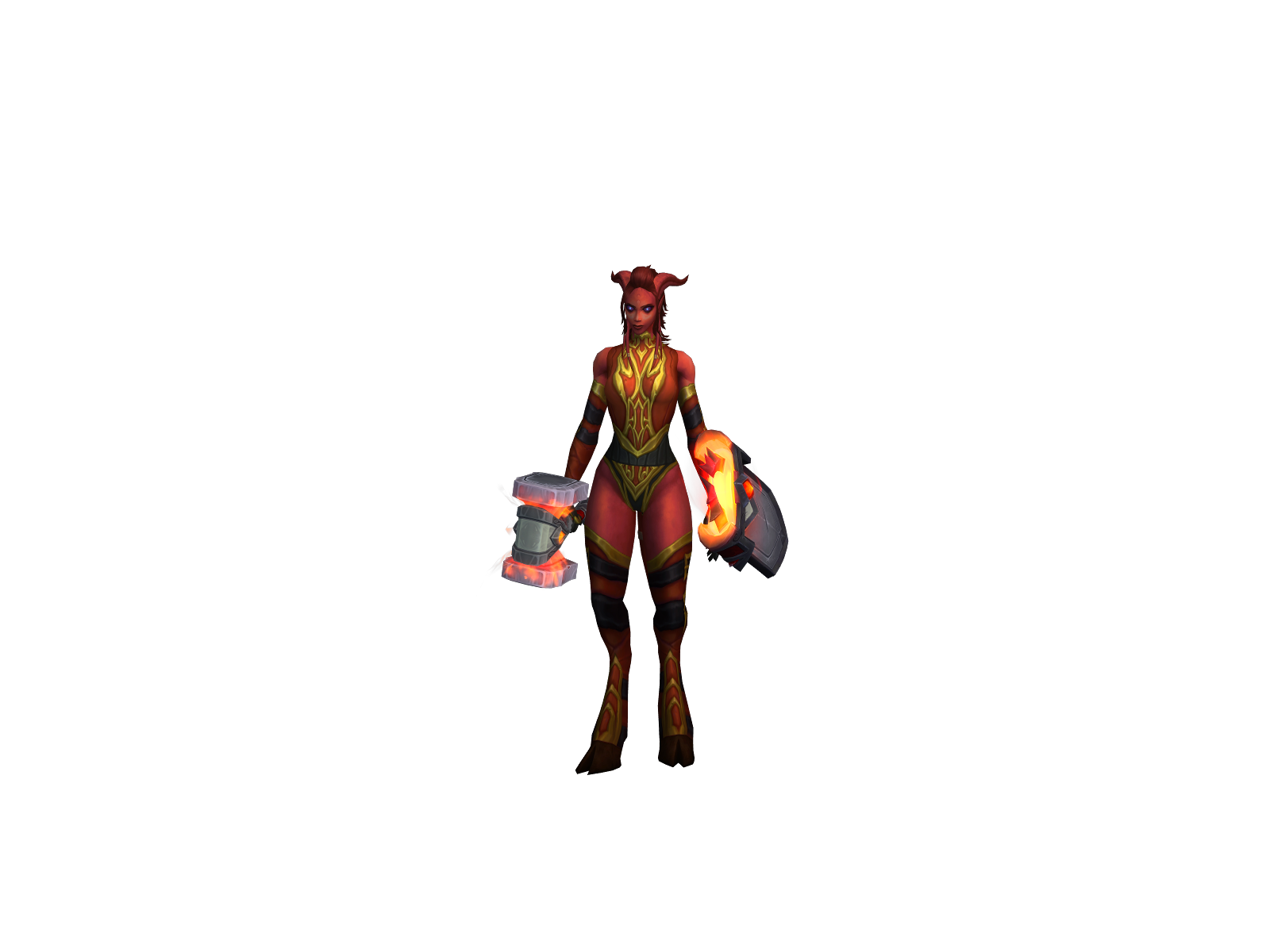 Redcliff 3D character render