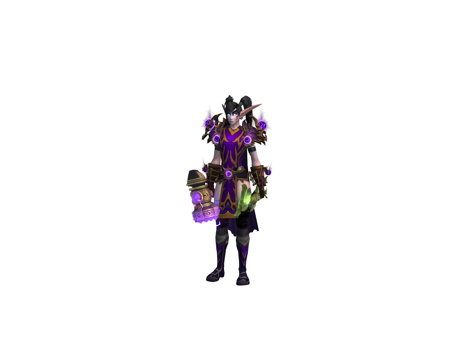 Misscure 3D character render