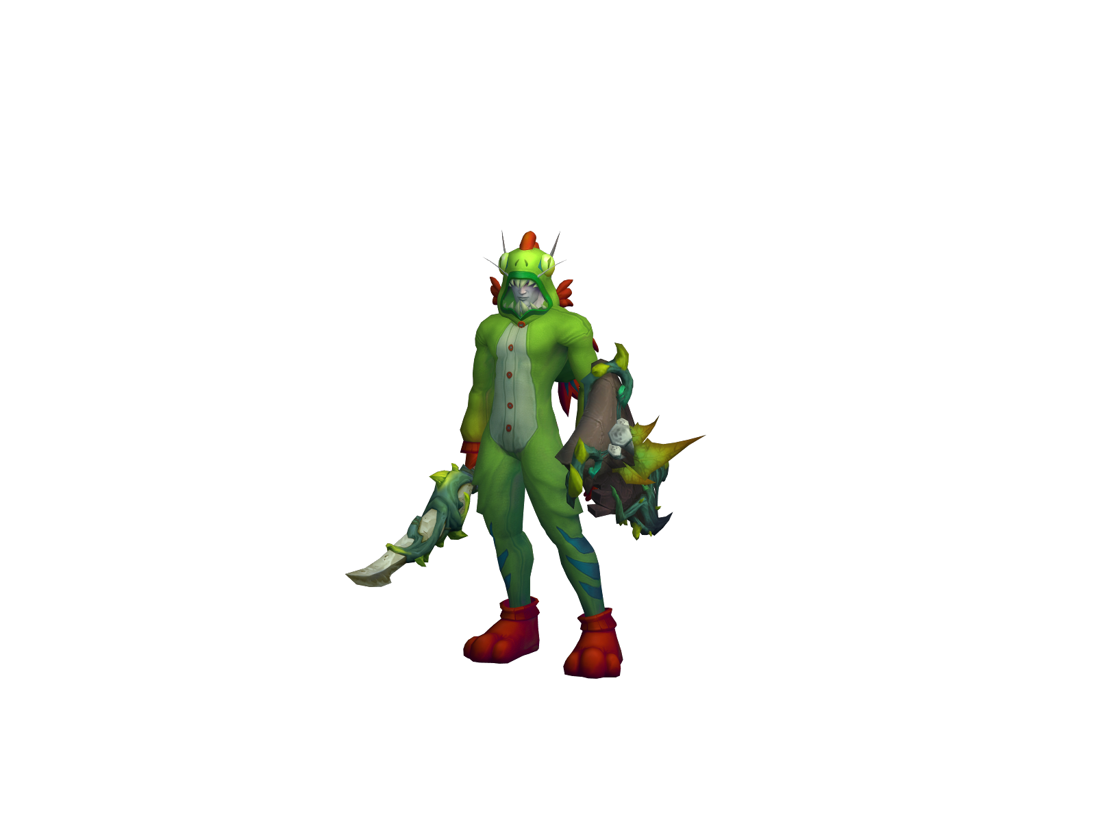 Ulfdokkalfar 3D character render