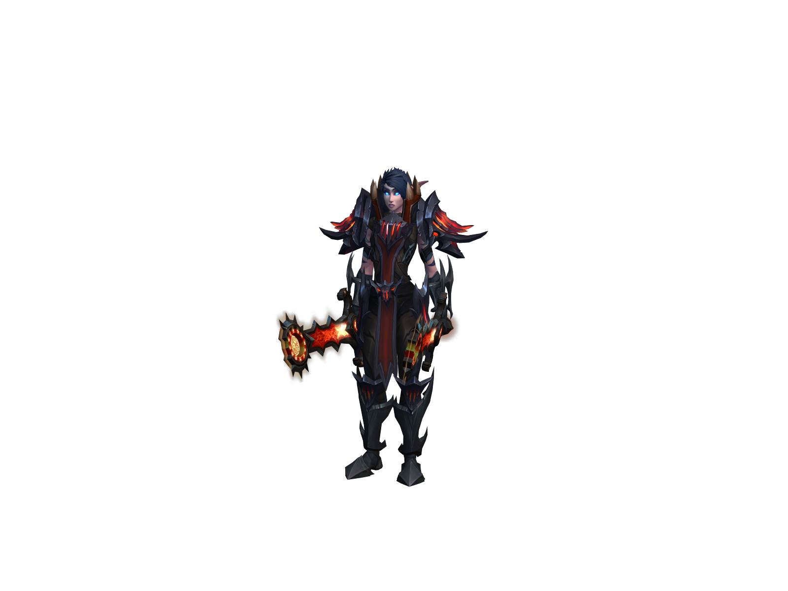 Psyfiend 3D character render