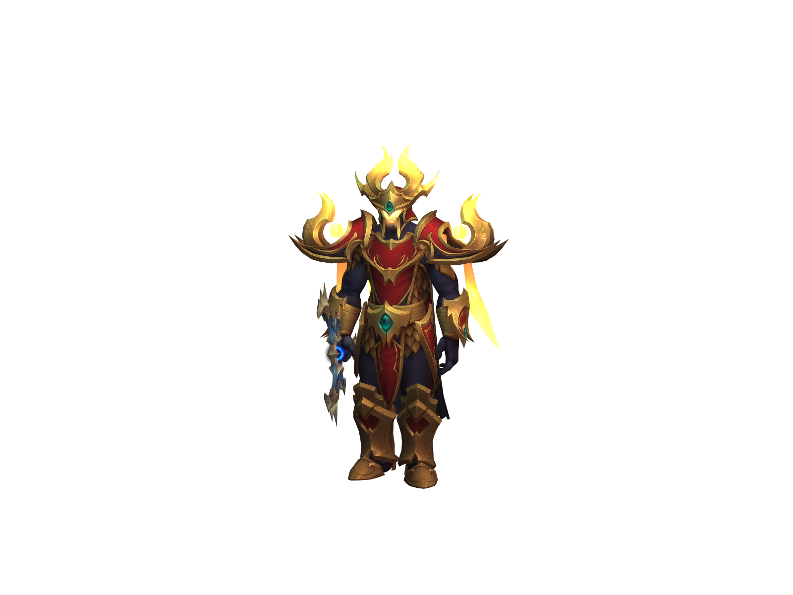 Pelidin 3D character render
