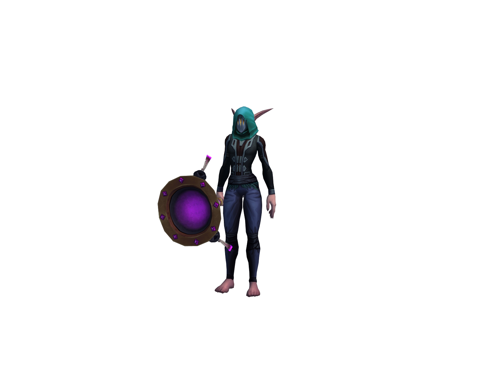 Hotslop 3D character render