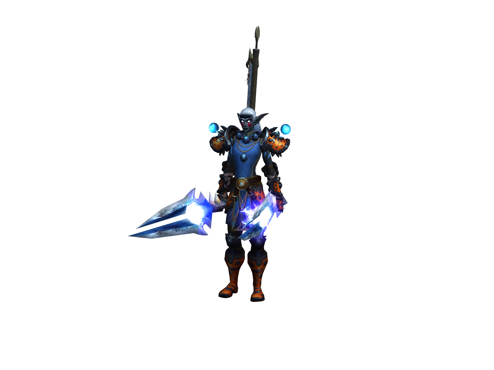 Tehlü 3D character render
