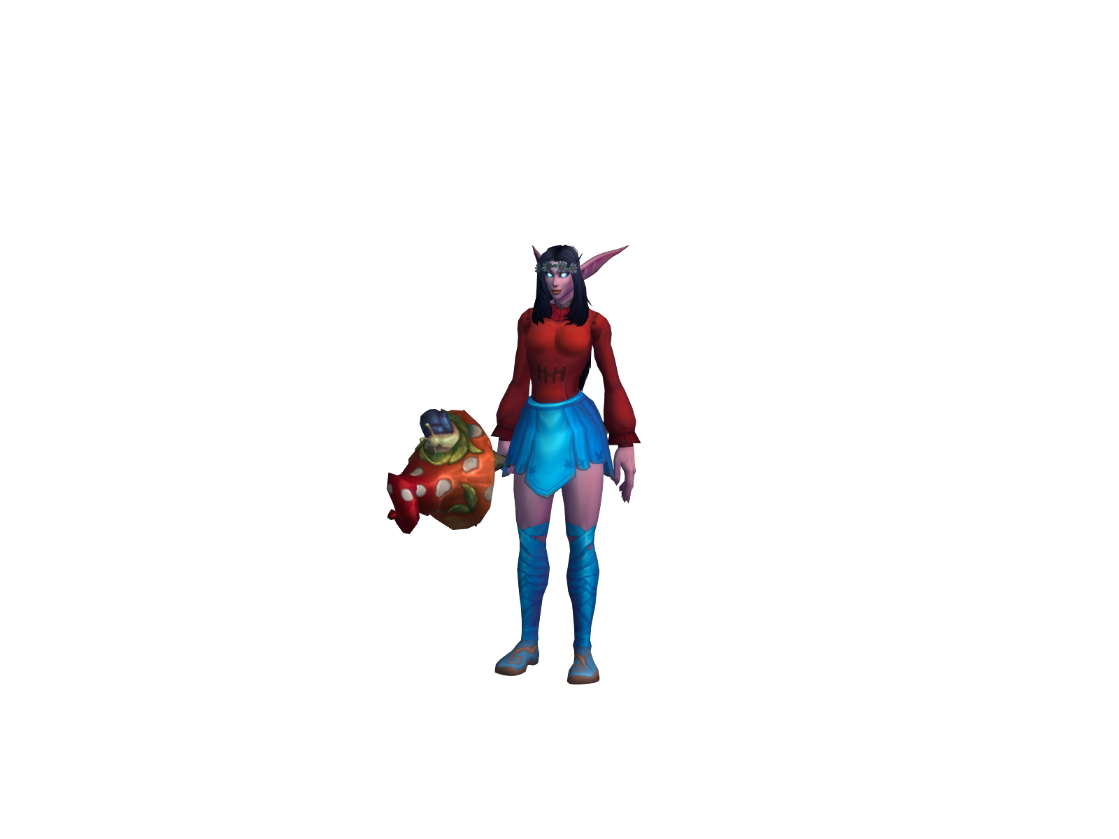 Pøebätnateby 3D character render