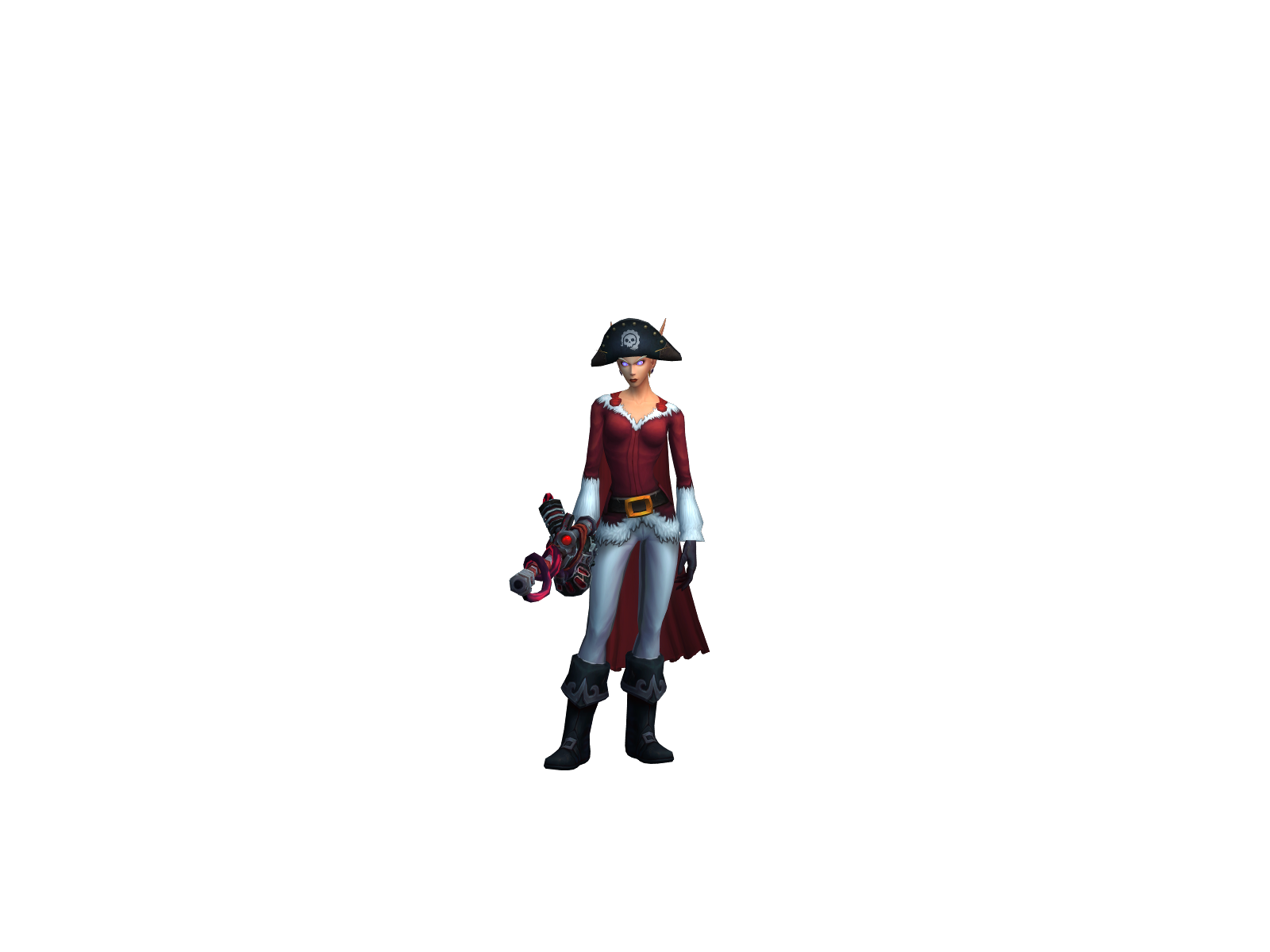 Alressa 3D character render