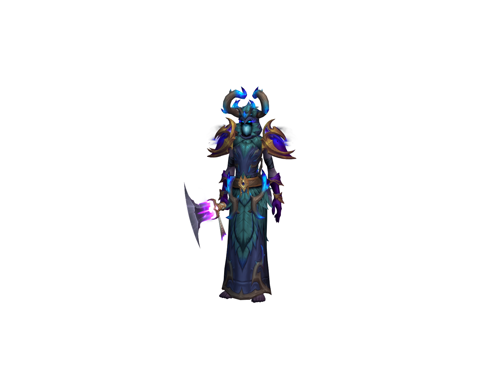 Raferr 3D character render