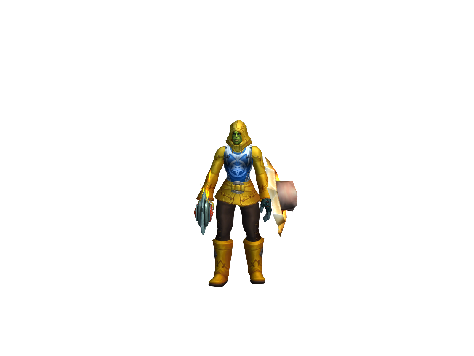 Hamsham 3D character render