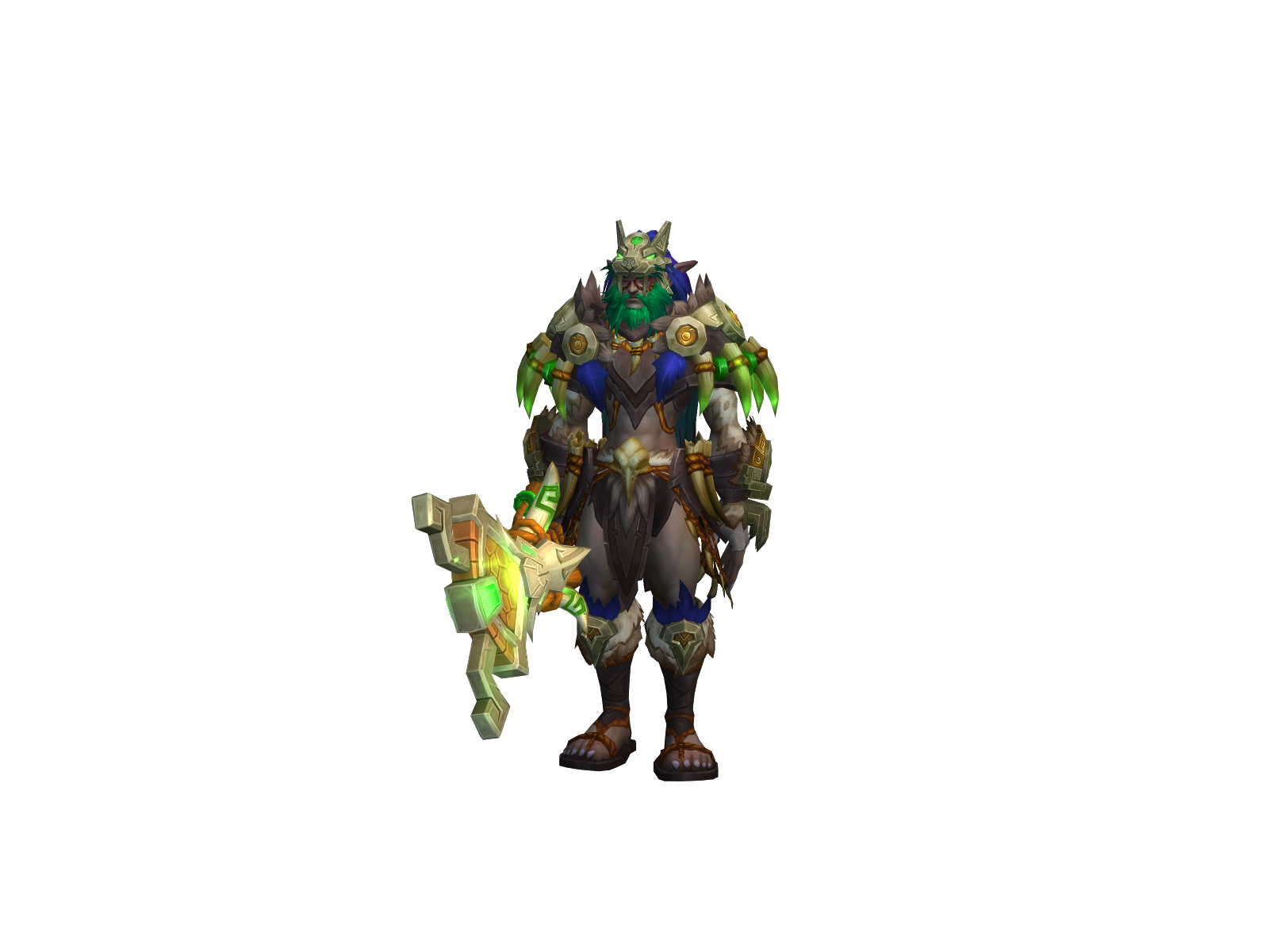 Herbburger 3D character render
