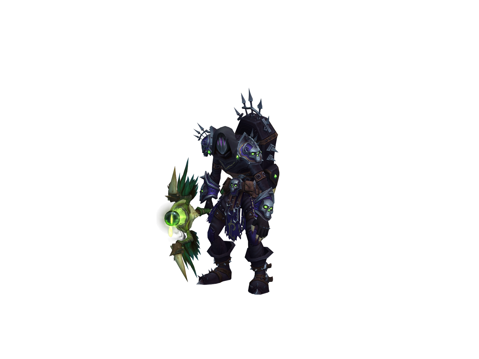 Lichmana 3D character render